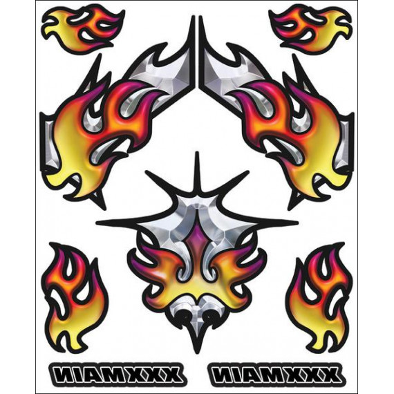 xxxmain Internal Graphic Sticker R001