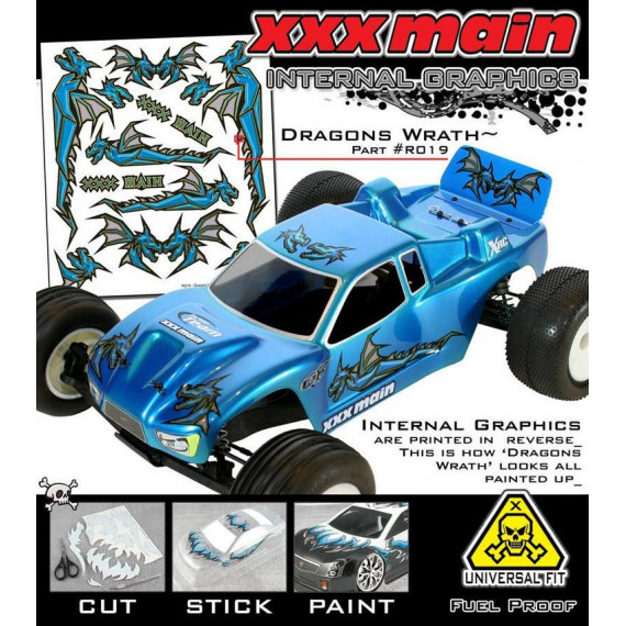 xxxmain Internal Graphic Sticker R019