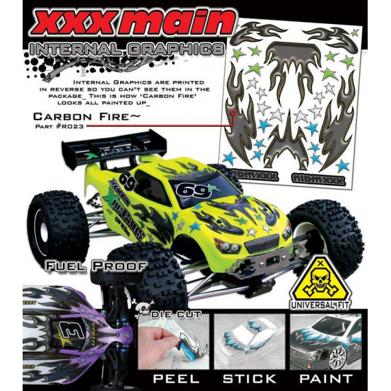 xxxmain Internal Graphic Sticker R023