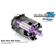 MuchMore FLETA ZX V2 13.5T ER Spec Brushless Motor with Purple Rotor 21XR MR-V2ZX135ERXR 