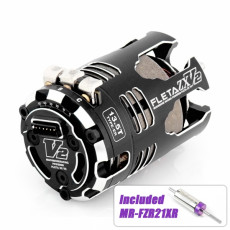 MuchMore FLETA ZX V2 13.5T ER Spec Brushless Motor with Purple Rotor 21XR MR-V2ZX135ERXR 