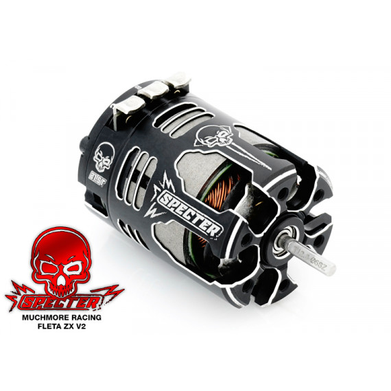 MuchMore FLETA ZX V2 Specter 17.5T Brushless Motor with Titantium Shafts MR-V2ZX175SPT 