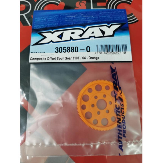 305880-O Spur Gear 64P 110T - Orange