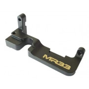 MR33-XRY-LCGB MR33 LCG Servo Mount Xray T420/21 Aluminum 30g Black