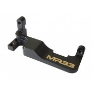 MR33-AWE-DLCGB MR33 LCG Servo Mount A800MMX (Dual Bellcrank) Aluminum 29g Black