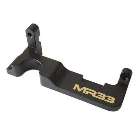 MR33-MUG-LCGB MR33 LCG Servo Mount Mugen MTC2 Aluminum 30g Black