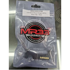 MR33-MUG-LCGB MR33 LCG Servo Mount Mugen MTC2 Aluminum 30g Black