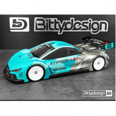 BittyDesign 1/10 Hyper-HR  Touring Clear Body (190mm) Ultra Lightweight HYPHRULT