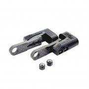 RC MAKER Horizontal Rear Post Body Mounting Set for Zoo/Xtreme - Long (39-46mm)