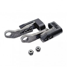 RC MAKER Horizontal Rear Post Body Mounting Set for Zoo/Xtreme - Yokomo BD10LC