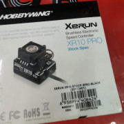 30112401 Hobbywing 80A XeRun XR10 STOCK SPEC Sensored Brushless ESC (Black)