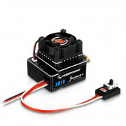 30112003 Hobbywing Xerun XR10 Justock G3 Brushless Regler 60A, 2s-3 LiPo, BEC 3A (Black)