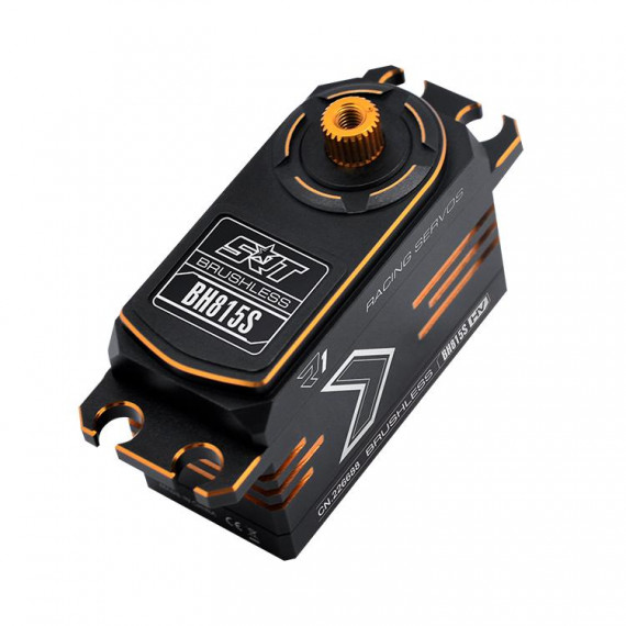 SRT Racing R1 BH815S SSR mode Black/Gold Low Profile (0.05s/15.0kg/8.4V) Brushless Servo