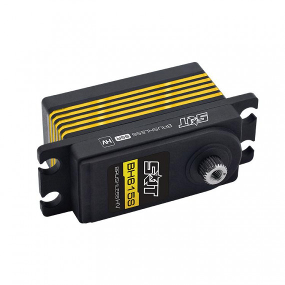 SRT Racing BH615S 1/10 on Road Black/Gold Low Profile (0.045s/15.0kg/8.4V) HV Brushless Servo