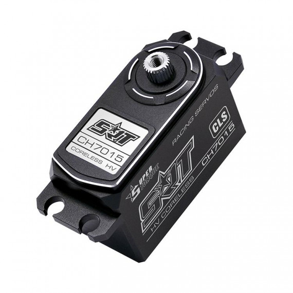 SRT Racing CH7015 1/10 on Road Black Low Profile (0.07s/15.0kg/8.4V) HV Brushless Servo