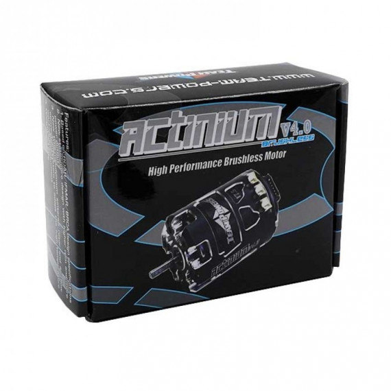 Team Powers 10.5T Actinium V4 540 SENSORED BRUSHLESS MOTOR - BRCA + EFRA APPROVED  TP-BLM-105100AC-V4