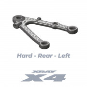 303181-H XRAY X4 CCF Carbon Fiber Fusion Rear Lower Arm - Hard - Left