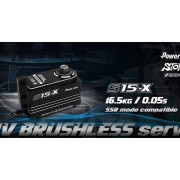 Power HD S15-X For XRAY X4 Low Profile (0.05s/16.5.0kg/8.4V) HV Brushless Servo