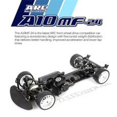 ARC A10MF-24 FWD Car Kit 1:10 with Carbon Chassis R100037