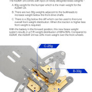 ARC A10MF-24 FWD Car Kit 1:10 with Carbon Chassis R100037