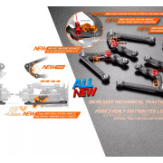 PRE-ORDER X4'24 1:10 Touring Car Kit Alu Chassis with Free EMS shipping for worldwide 